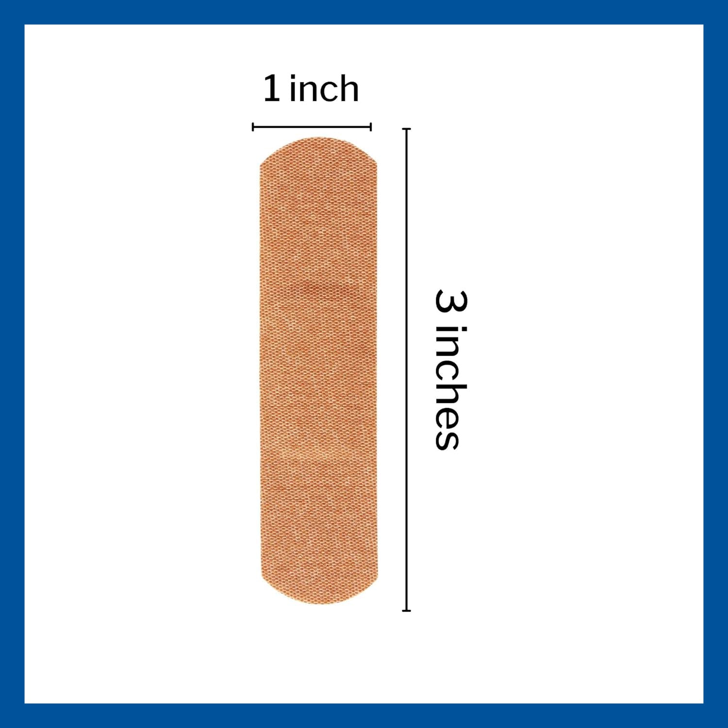 Adhesive Strip McKesson Fabric Bandage/Band Aids Tan Sterile