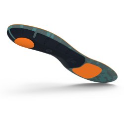 Superfeet® RUN Max Full Length Foam Black / Blue / Orange