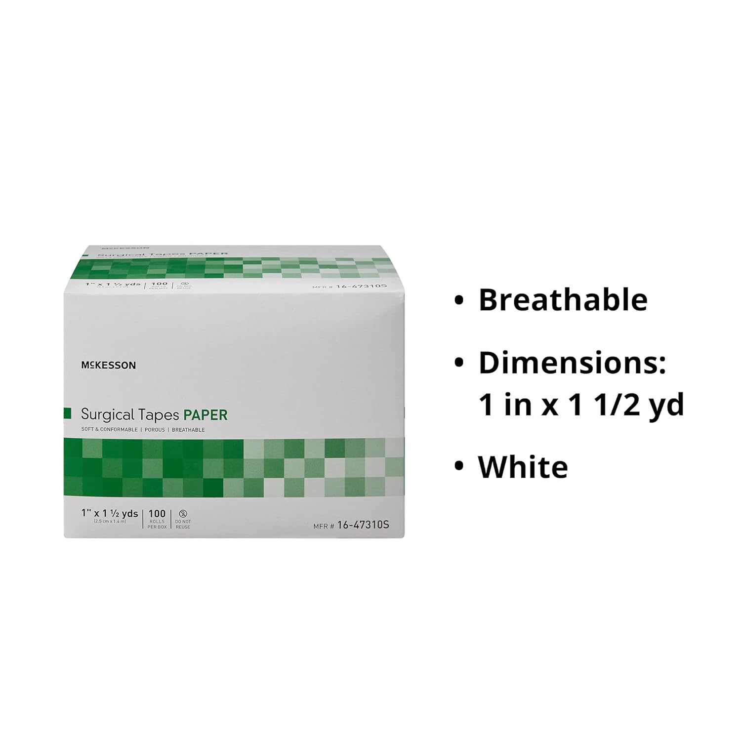 Medical Tape McKesson Air Permeable Paper